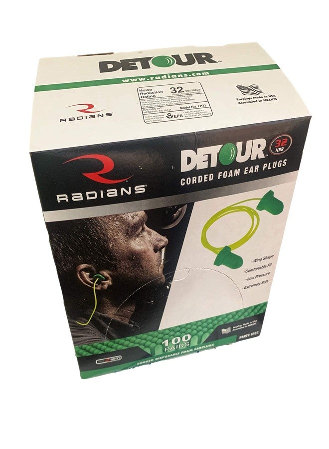 راديانس سدادات أذن إسفنجية للاستخدام مرة واحدة من ديتور 32 - مزودة بسلك - Image 5